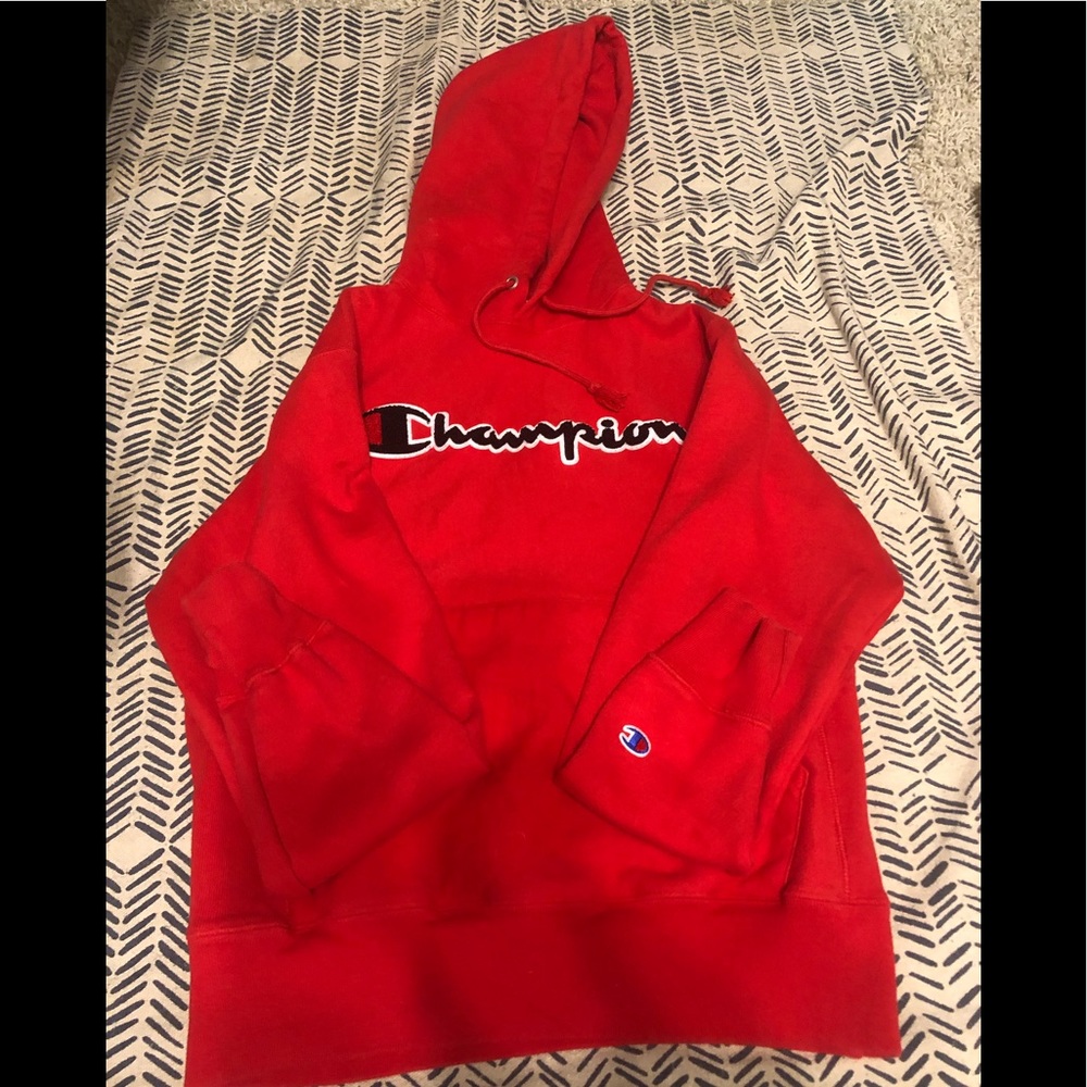 champion reverse weave hoodie